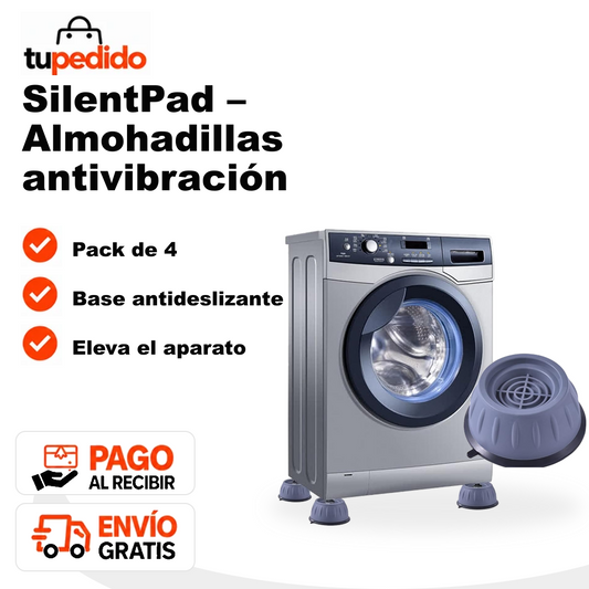 SilentPad – Almohadillas Antivibración para Lavadora