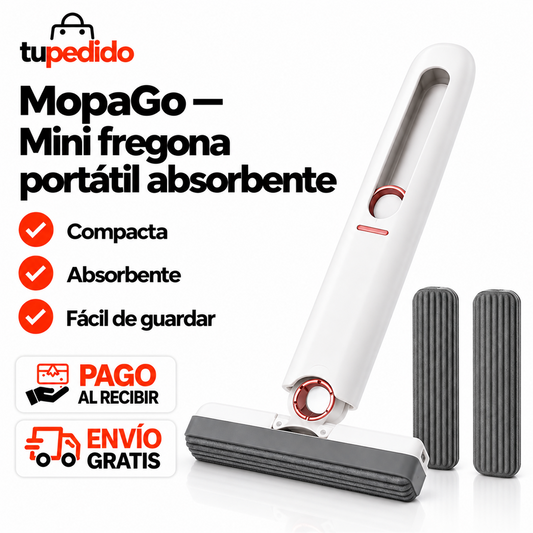 MopaGo — Mini fregona portátil absorbente