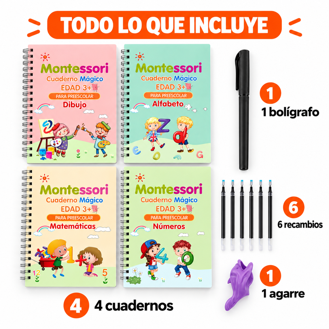 SmartWrite – Cuadernos Mágicos de Caligrafía Reutilizables