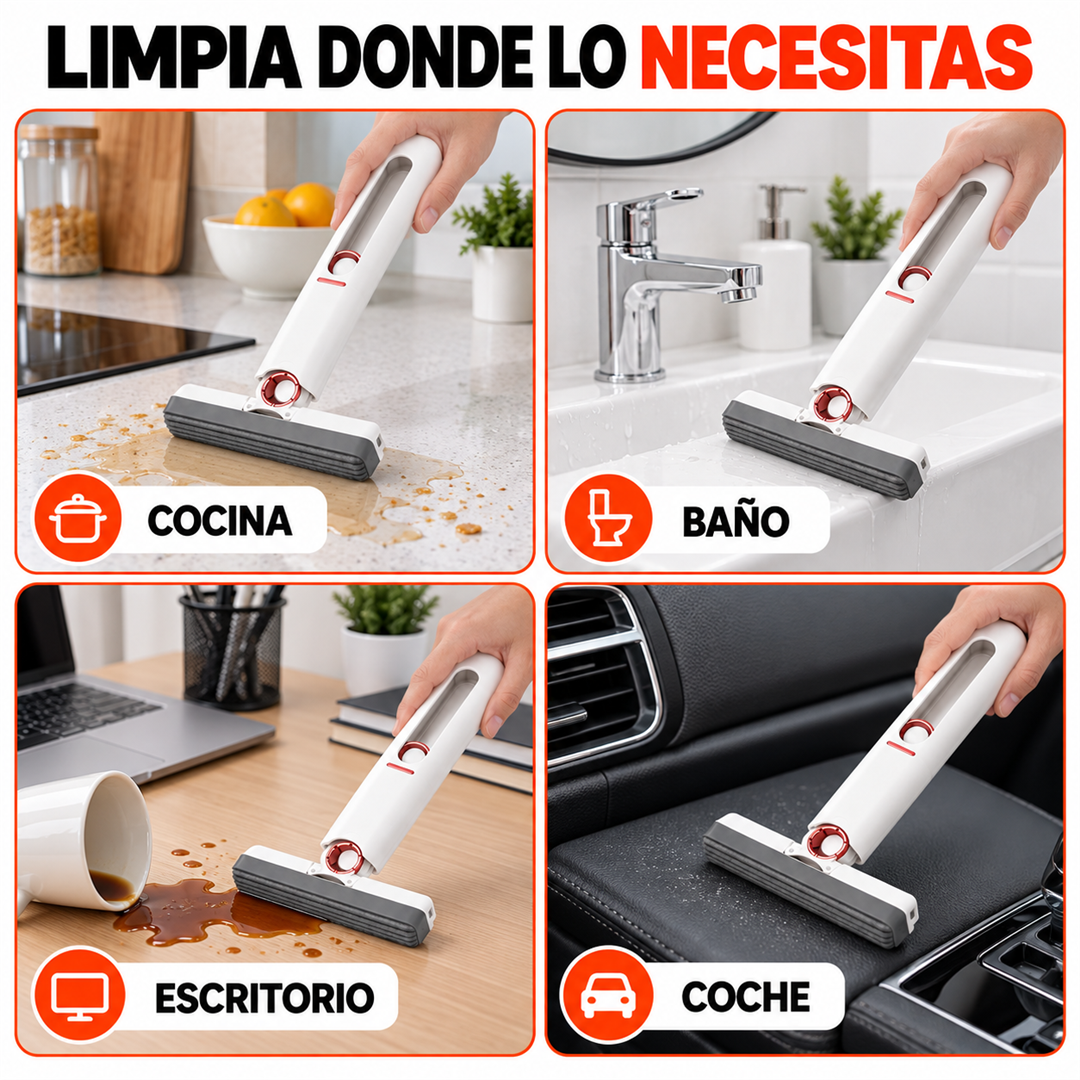 MopaGo — Mini fregona portátil absorbente