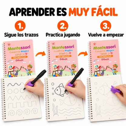 SmartWrite – Cuadernos Mágicos de Caligrafía Reutilizables