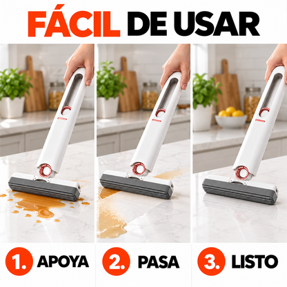 MopaGo — Mini fregona portátil absorbente