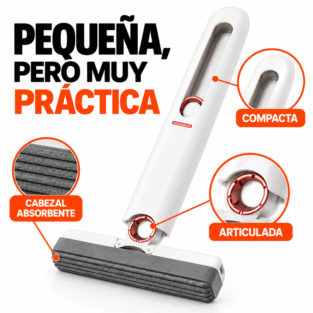 MopaGo — Mini fregona portátil absorbente