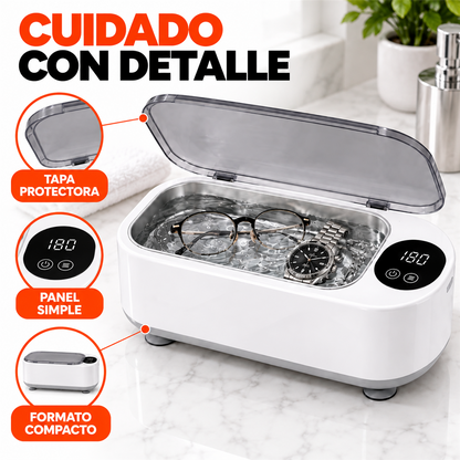 UltraClean — Limpiador ultrasónico portátil multifunción