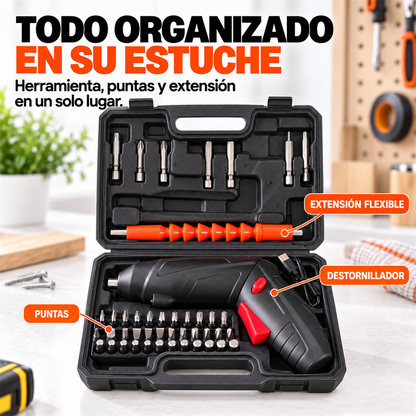 VoltFix — Kit destornillador eléctrico