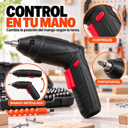 VoltFix — Kit destornillador eléctrico